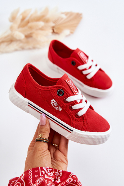 Children's Low Sneakers Big Star JJ374172 Red