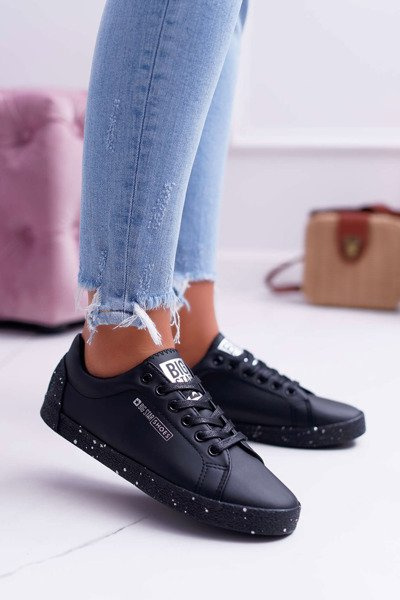 Damen Big Star Sneakers Grau Star Schwarz AA274A008