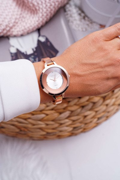 Moteriškas „Clock'Up Pink Gold Savage“ laikrodis