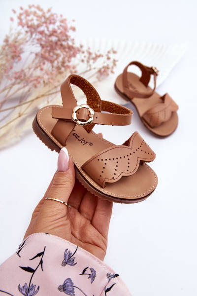 Sandales Classiques Pour Enfants Marron Izzy