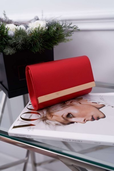 Moteriška rankinė Raudona Elegant Clutch Krepšys