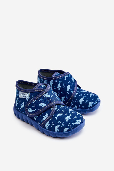 Chaussures Enfant Chaussons Befado Sharks 465P089 Bleu Marine