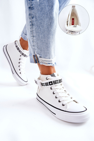 Baskets à talons hauts Big Star GG274027 Blanc