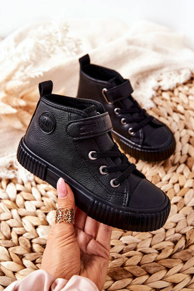 Adidași pentru copii cu Velcro Big Star II374016 Negru