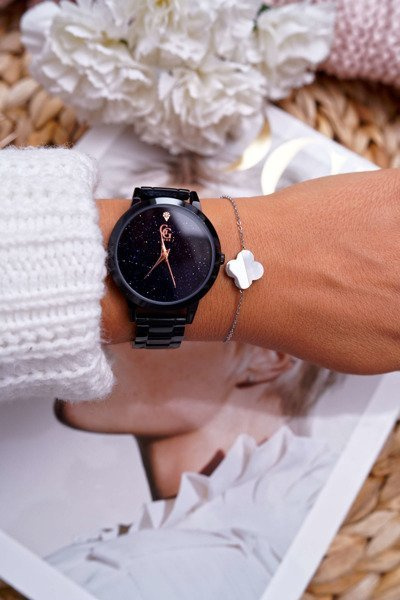 Damen Silber Klee Kette Armband Millow