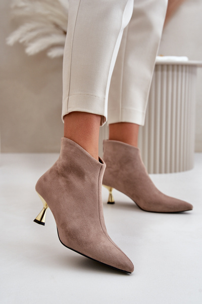 Moteriški aulinukai Eco Suede Tamsiai smėlio spalvos Terlena