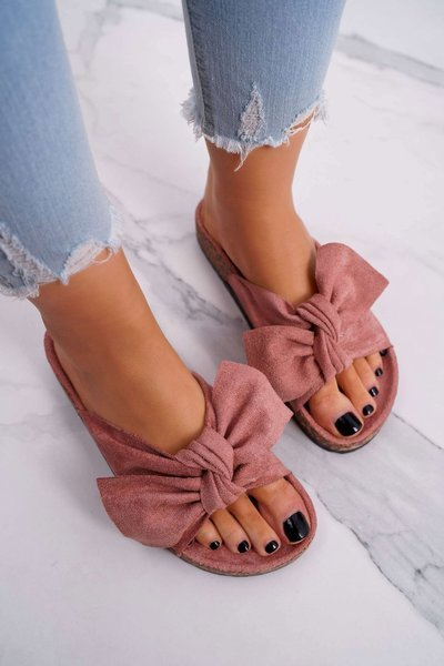 Flip -flops pe talpa de plută roz închis wendy