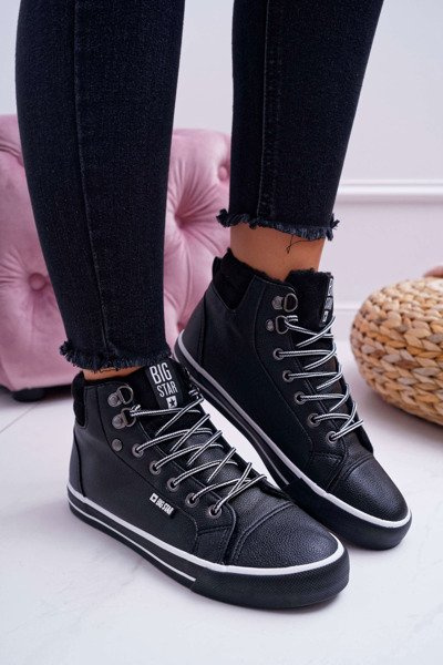 Adidaje mari pentru femei Star înalte EE274410 Black Hee274410
