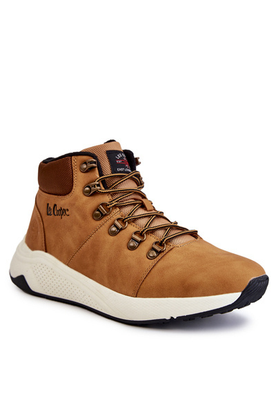 Pantofi de trekking cald pentru bărbați Lee Cooper LCJ-22-31-1452 Camel