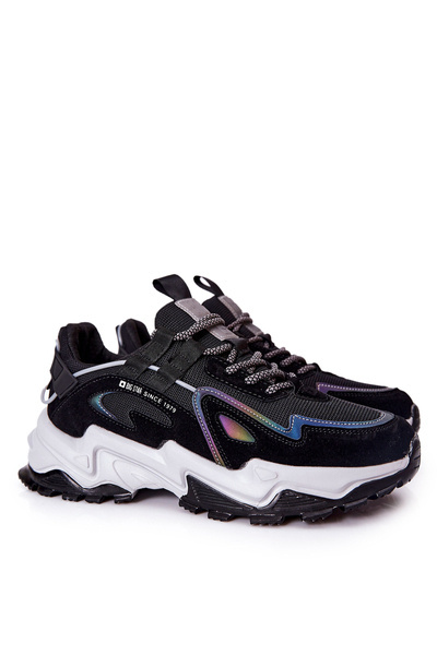 Chaussures de sport pour hommes, baskets Big Star II174044, noires