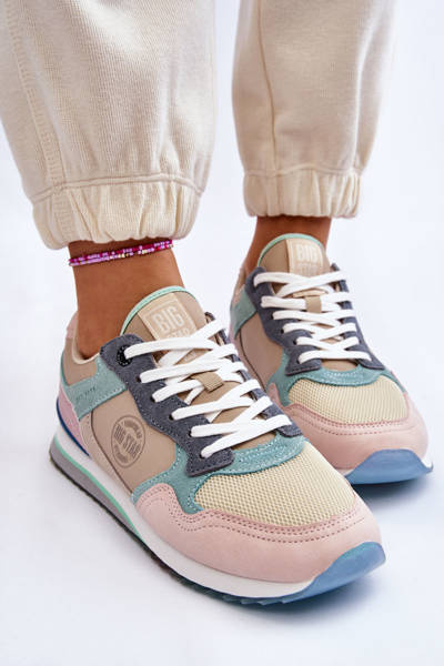Chaussures de sport pour femmes, système de mousse à mémoire de forme Big Star LL274347 multicolore