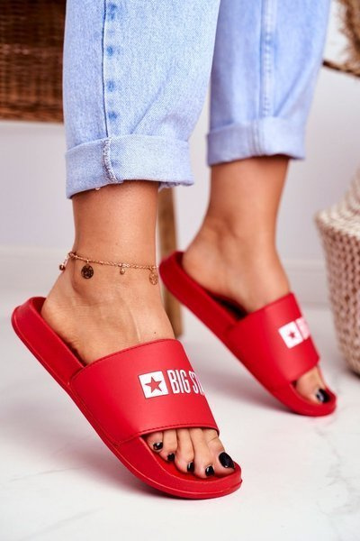 Claquettes Femme Big Star Rouge GG274041