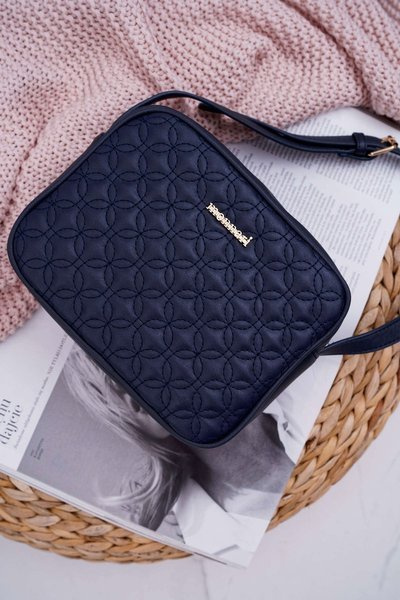 Geantă clasică pentru femei Monnari Navy Blue Bagb140-013