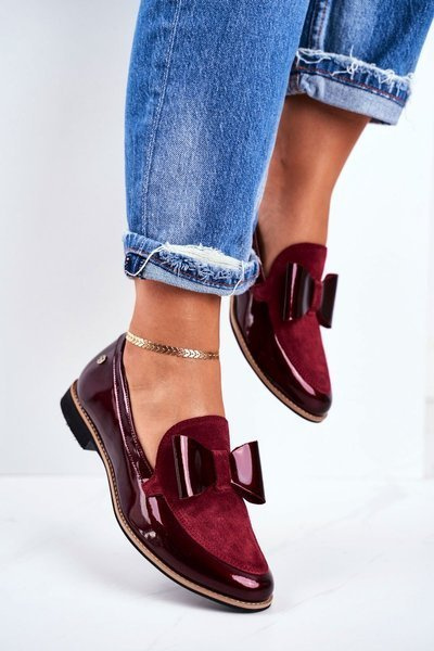 Mocassins laqués Maciejka Semi Shoes Femme Marron 04099-44/00-1