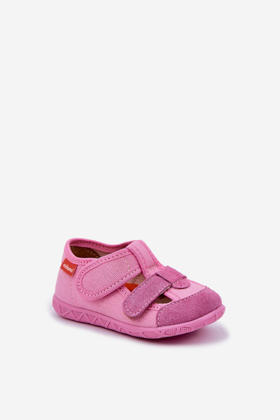 Slippers Milami Children's With Velcro Pink Reathiana