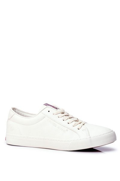 Baskets Cross Jeans Homme Blanc FF1R4035C