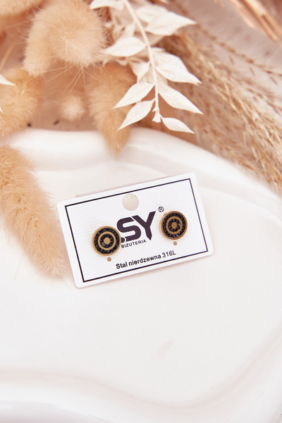 Boucles D'oreilles Cercles En Acier Inoxydable