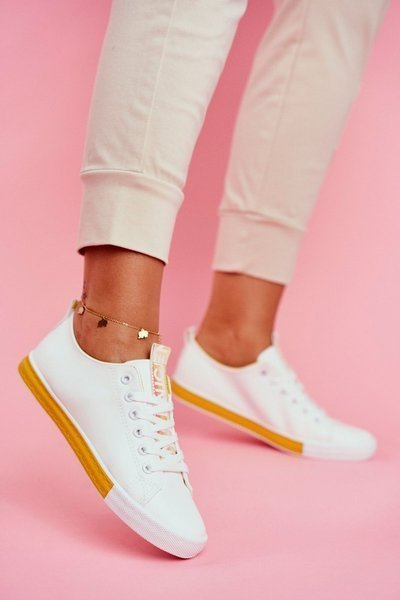 Damen Turnschuhe Classic Gelb Ville