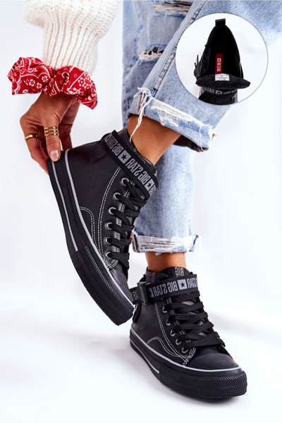 Baskets à talons hauts Big Star GG274027 Noir