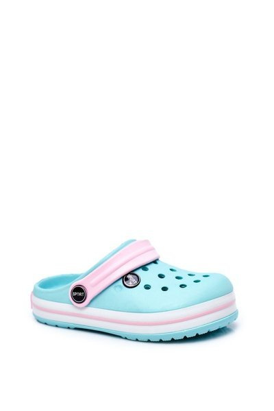 Children's Shoes Girl's Boy's Slides Crocs Mint