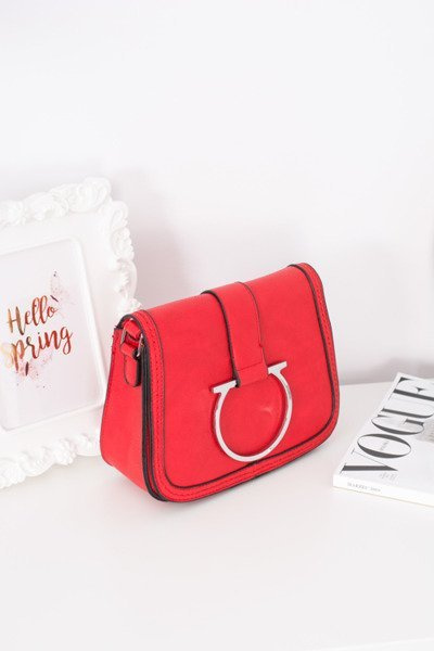 Boîte aux lettres élégante rouge pour femme