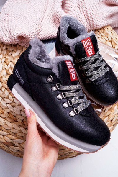 Női sportcipő Big Star fekete EE274730