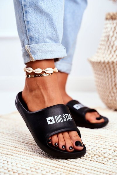 Big Star Damen Flip Flops Air Schwarz GG274A025