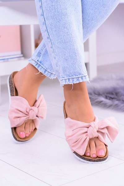 Vices Moteriškos rožinės kamštienos Cocard Nina Flip Flops