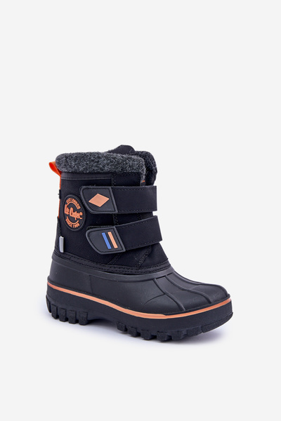 Bocanci De Zăpadă Pentru Copii Cu Velcro Lee Cooper LCJ-24-44-2865K Negri