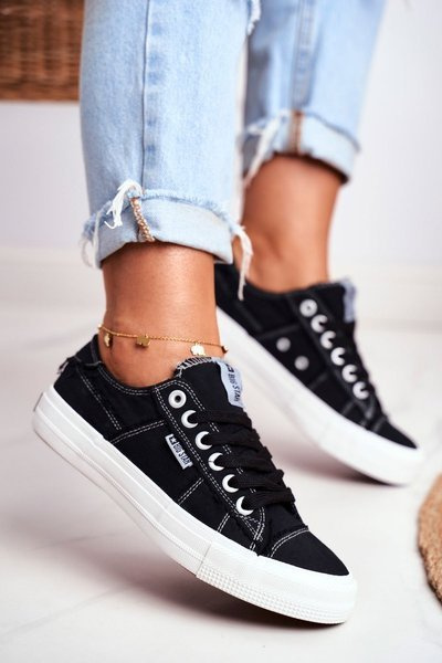 Damen Big Star Sneakers Schwarz DD274446