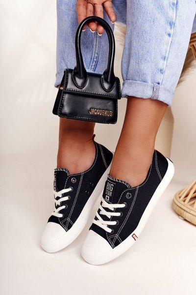 Adidași pentru femei Big Star FF274085 Negru-roșu