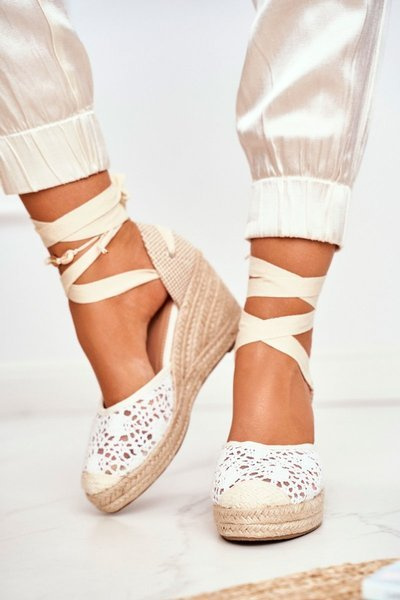 Női szandál Wedge White Vieno