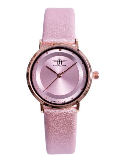 Montre Femme Michael John Paule Rose Métallisé
