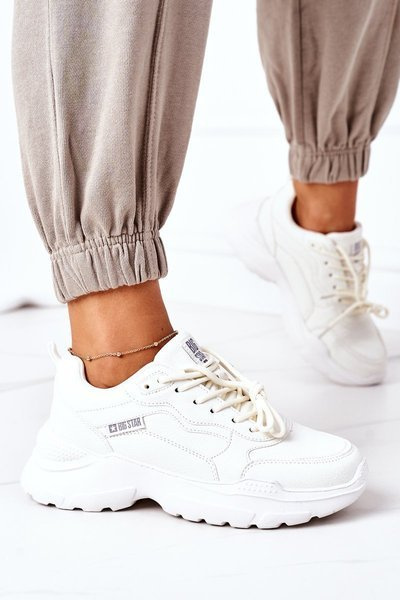 Női sportcipő tornacipő Big Star EE274460 fehér