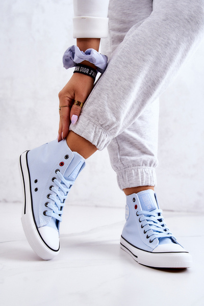 Damen Hohe Turnschuhe Big Star JJ274209 Blau