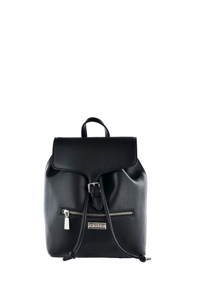 Klassischer Lederrucksack Big Star KK574132 Schwarz