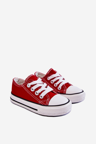 Klassische Kinderturnschuhe Rot Filemon