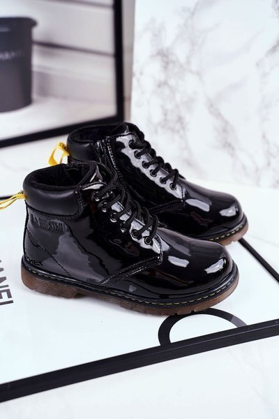 Gepolsterte Kinderstiefel Big Star Schwarz GG374075