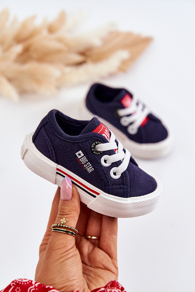Baskets basses Enfant Big Star JJ374163 Bleu marine