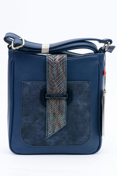Sac à main femme bleu marine Monnari Letter Bag