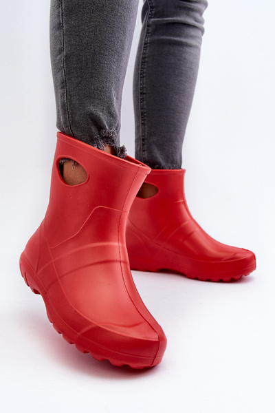 Damen wasserdichte Gummistiefel LEMIGO GARDEN 752 Rot