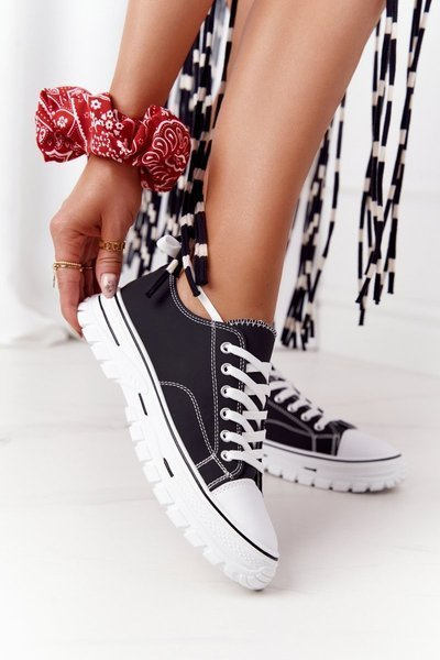 Baskets classiques pour femmes noires Feeling Good