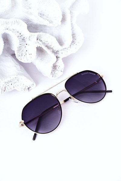 Ochelari de soare polarizați aviator negru