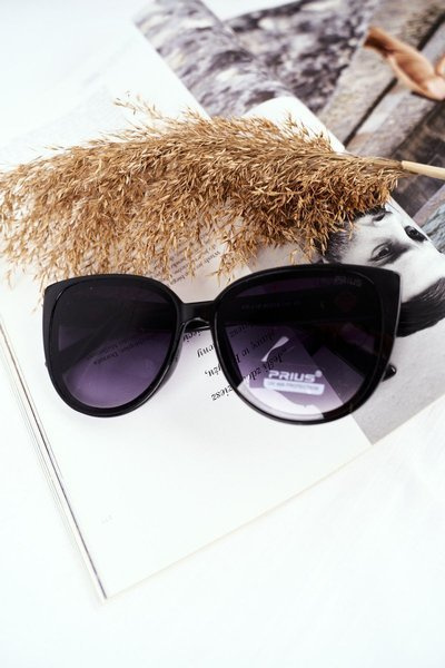 Lunettes de soleil Femme Prius PR-V15 Noir Noir Dégradé