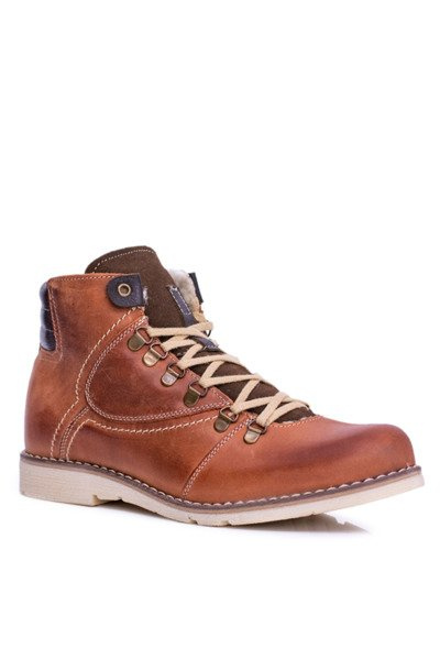 Bottes en cuir pour hommes Warmed Brown Komodo 733