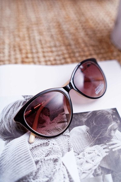 Lunettes de soleil Prius PR-V13 Noir Beige