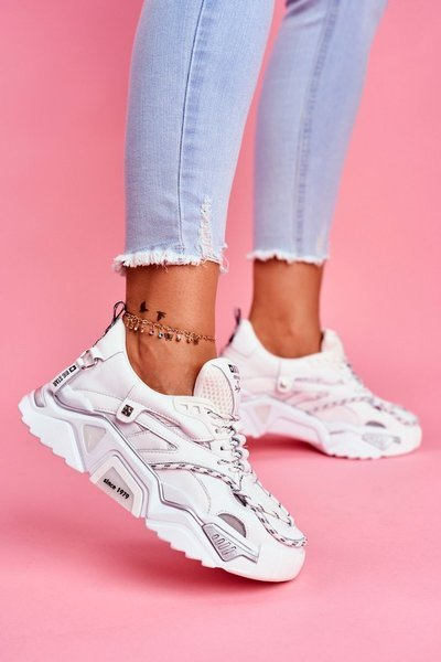 Damen Sportschuhe Big Star von Daniel Lopez Weiß FF274A529