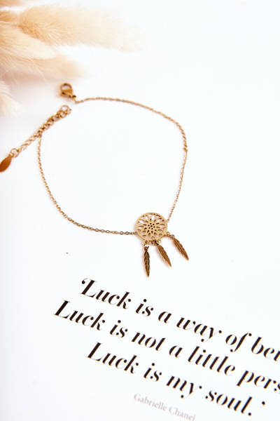 Antklodė Dream Catcher Auksinė