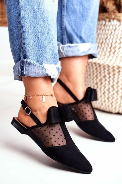 Lu Boo Ballerines Femme Ballerines Noir Domino