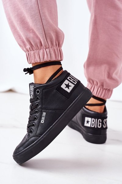 Női szigetelt sportcipő Big Star EE274351 Fekete